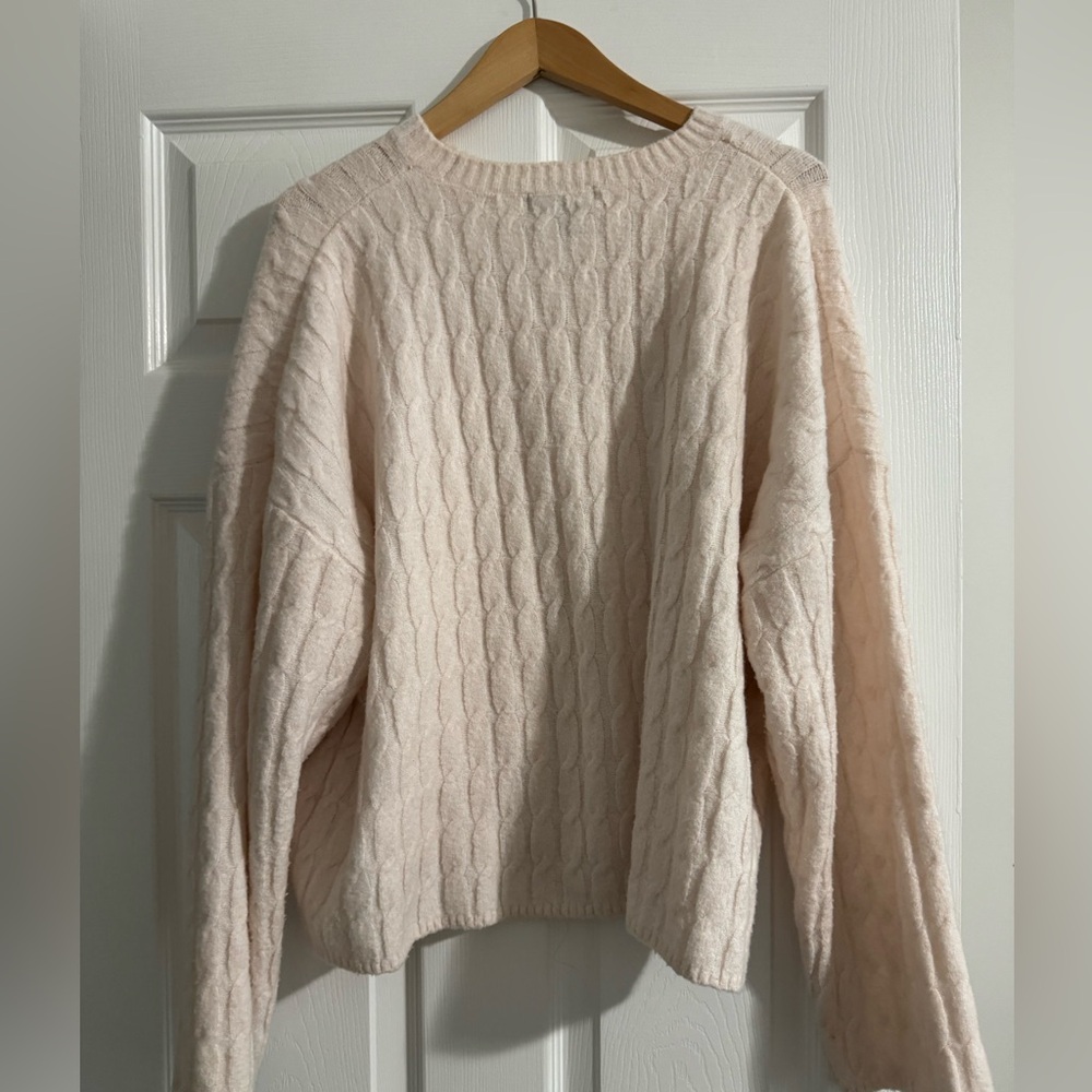 Cozy Rib Knit Sweater - Oversized